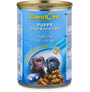 410 g Canifors meat chunks Puppy triple balance mix